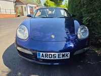 Used Porsche Boxster 240 HP (176 kW) 2005 Blue Cabriolet