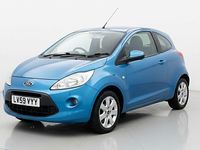Used Ford Ka Zetec 2009 Blue Hatchback
