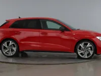 New Audi A3 Sportback Black Edition 2026 Red Hatchback