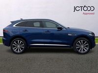 Used Jaguar F-Pace R-Dynamic 201 HP (147 kW) 2022 Blue SUV