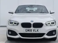 Begagnad BMW 120 M Sport 2018 Vit Halvkombi