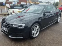 Begagnad Audi A5 S-Line 177 HK (130 kW) 2016 Svart Sportkupé