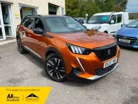 Used Peugeot 2008 GT-line 127 HP (93 kW) 2020 Orange SUV
