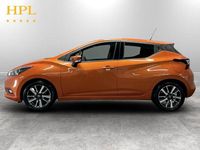 Used Nissan Micra Acenta 90 HP (66 kW) 2018 Orange Hatchback