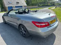Used Mercedes E220 SE 2013 Silver Cabriolet