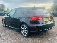Used Audi A3 Black Edition 116 HP (85 kW) 2019 Black Hatchback