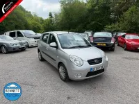 Second-hand Kia Picanto 64 CP (47 kW) 2009 Argintiu Hatchback