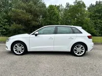Used Audi A3 Sportback Advanced 150 HP (110 kW) 2018 White Hatchback