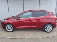 Used Ford Fiesta Titanium 125 HP (91 kW) 2018 Red Hatchback