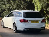 Used Mercedes E220 AMG 170 HP (125 kW) 2014 White Estate