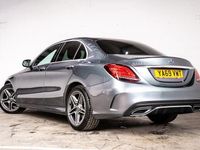 Begagnad Mercedes C220 AMG Line Premium 2020 Grå Sedan