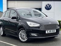 Used Ford C-MAX Titanium 128 HP (94 kW) 2019 Black MPV