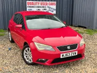 Used Seat Leon SE 105 HP (77 kW) 2013 Red Hatchback