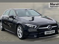 Used Mercedes A250 AMG line 224 HP (164 kW) 2018 Black Hatchback