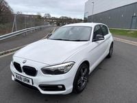 Used BMW 118 Sport Line 2018 White Hatchback
