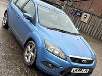 Used Ford Focus Zetec 2009 Blue Hatchback