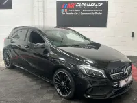 Used Mercedes A200 AMG Line Premium 2017 Black Hatchback