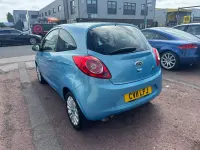 Used Ford Ka Zetec 69 HP (50 kW) 2011 Blue Hatchback