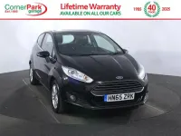 Used Ford Fiesta Zetec 100 HP (73 kW) 2015 Black Hatchback
