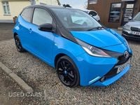 Used Toyota Aygo X-cite 69 HP (50 kW) 2016 Blue Hatchback