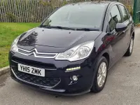 Used Citroën C3 Exclusive 2015 Blue Hatchback