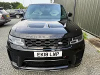 Used Land Rover Range Rover Sport SVR 575 HP (422 kW) 2018 Black SUV