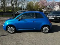 Used Fiat 500 Mirror 69 HP (50 kW) 2017 Blue Hatchback