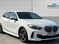 Used BMW 118 M Sport 140 HP (102 kW) 2020 Alpine white gloss Hatchback
