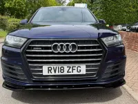Used Audi Q7 S-Line 272 HP (200 kW) 2018 Blue SUV