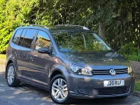 Used VW Touran SE 105 HP (77 kW) 2015 Grey MPV