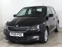 Used Skoda Fabia SE 110 HP (80 kW) 2018 Black Hatchback