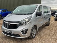 Used Vauxhall Vivaro Sportive 125 HP (91 kW) 2019 Silver MPV