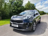 Used Kia Sportage 115 HP (84 kW) 2018 Black SUV