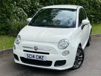 Used Fiat 500 S 70 HP (51 kW) 2014 White Hatchback