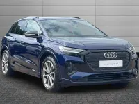 Used Audi Q4 e-tron Comfort 150 kW (204 HP) 2022 Blue SUV