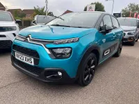 Used Citroën C3 PureTech 108 HP (79 kW) 2023 Blue Hatchback