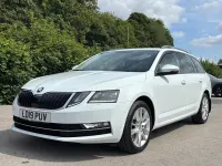 Used Skoda Octavia SE L 150 HP (110 kW) 2019 White Estate