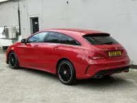 Used Mercedes CLA220 AMG 177 HP (130 kW) 2016 Red Coupe