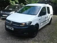 Used VW Caddy Maxi Startline 150 HP (110 kW) 2018 White MPV