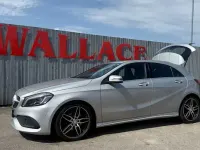 Used Mercedes A180 AMG line 109 HP (80 kW) 2015 Silver Hatchback