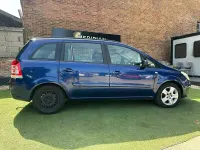 Used Vauxhall Zafira 115 HP (84 kW) 2009 Blue MPV