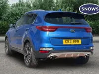 Used Kia Sportage GT-Line 180 HP (132 kW) 2021 Blue SUV