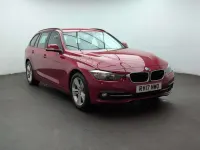 Used BMW 318 Sport Line 134 HP (98 kW) 2017 Red Estate