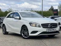 Used Mercedes A200 156 HP (114 kW) 2014 White Hatchback