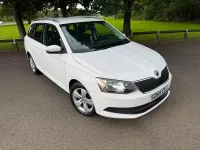 Used Skoda Fabia SE 2015 White Estate