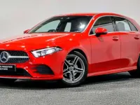 Used Mercedes A200 AMG Line Premium 163 HP (119 kW) 2019 Red Hatchback