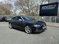 Used Audi A5 Cabriolet S-Line 2014 Black Cabriolet