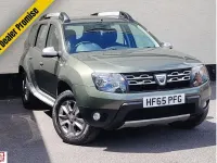 Used Dacia Duster Lauréate 110 HP (80 kW) 2015 Green SUV