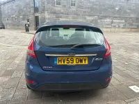 Used Ford Fiesta Zetec 82 HP (60 kW) 2009 Blue Hatchback
