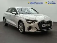 Used Audi A3 Sportback Sport 2020 White Hatchback